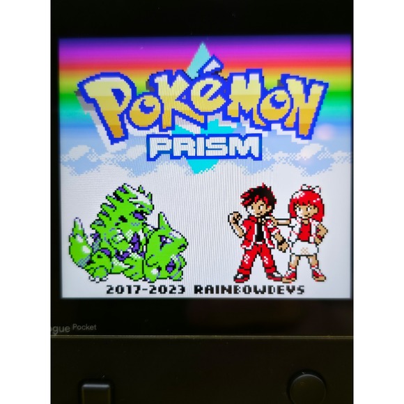Pokémon Prism Gameboy Boy Color GBC w/ RTC (Real Time Clock)